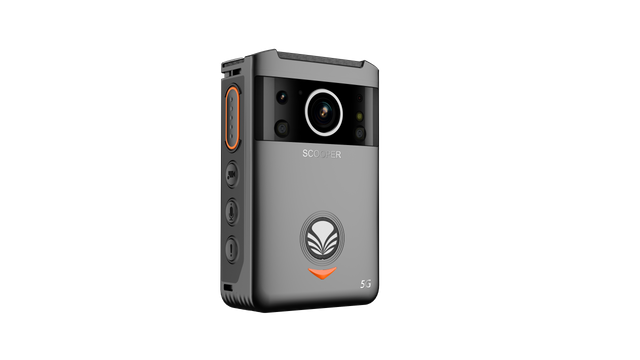 Anti-shake seat charging 5G body worn camera